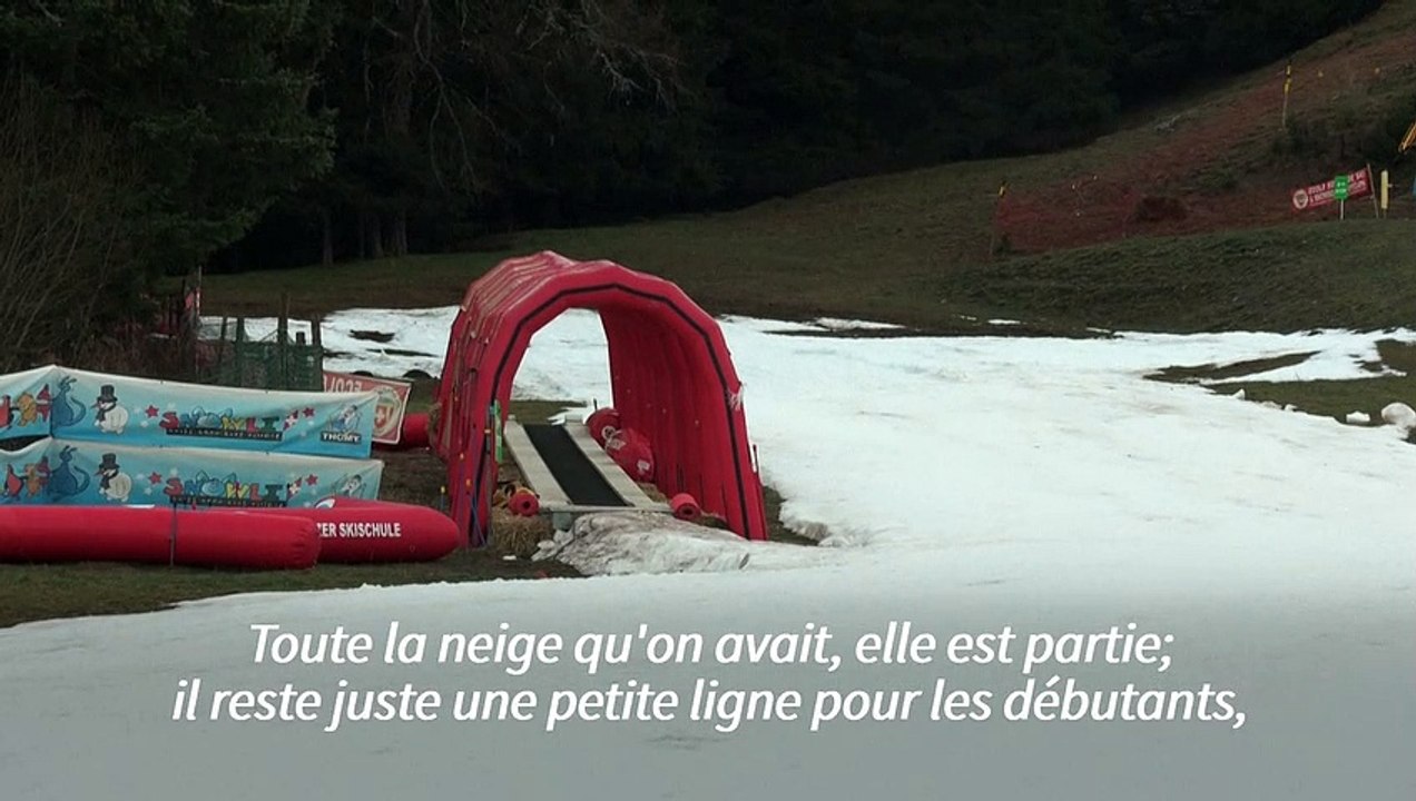 Suisse: faute de neige, les stations de moyenne montagne contraintes de fermer
