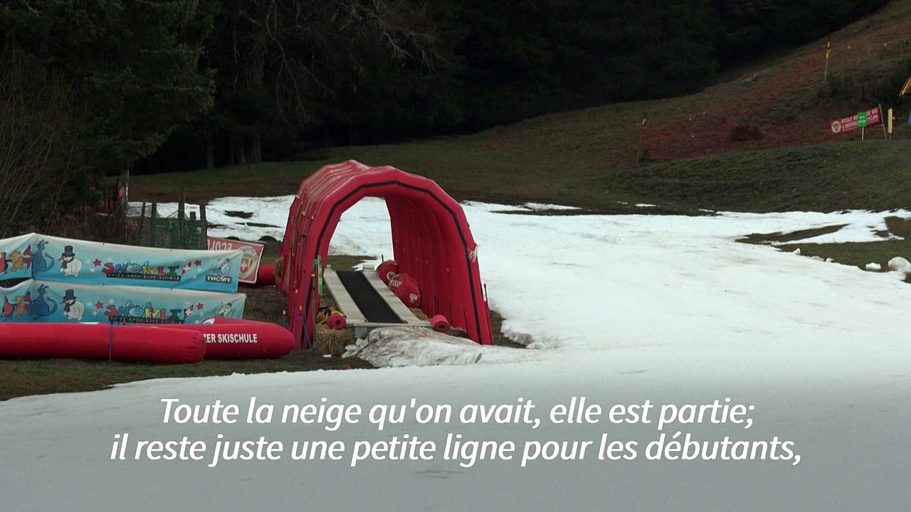 Suisse: faute de neige, les stations de moyenne montagne contraintes de fermer