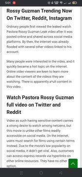 Video De La Pastora Rossy Guzman Viral Video | rossy guzman pastora video,pastora video on twitter