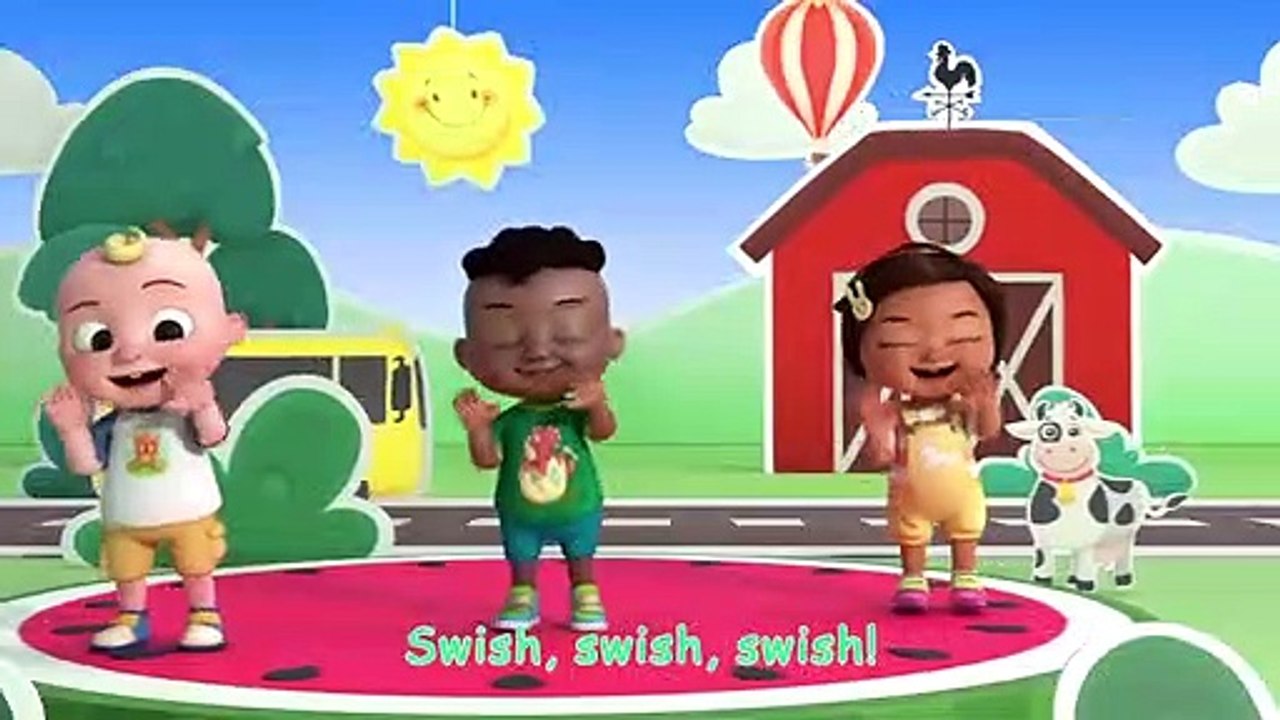 Wheels On The Bus Dance _ Dance Party _ CoComelon Nursery Rhymes & Kids Songs