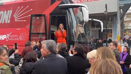 Aylin Nazlıaka: Önceki Seçimlerde Bir Korku Duvarı Örmüşlerdi Şimdi Ördükleri O Korku Duvarı Onların Üstüne Yıkılacak, O Korku Duvarının Altında...