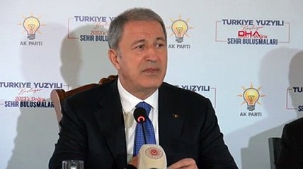 Bakan Akar'dan Suriyeli sığınmacı açıklaması: Moskova'da muhataplarımıza daha fazla göç alamayacağımızı söyledik