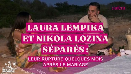 Descargar video: Laura Lempika et Nikola Lozina séparés : leur rupture quelques mois après le mariage