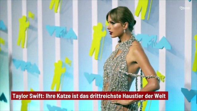 Taylor Swift: Ihre Katze ist das drittreichste Haustier der Welt