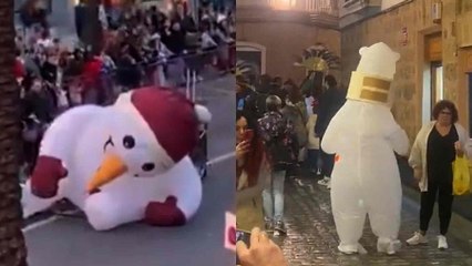 El 'muñeco de nieve derretido', digno sucesor del 'oso perjudicado'