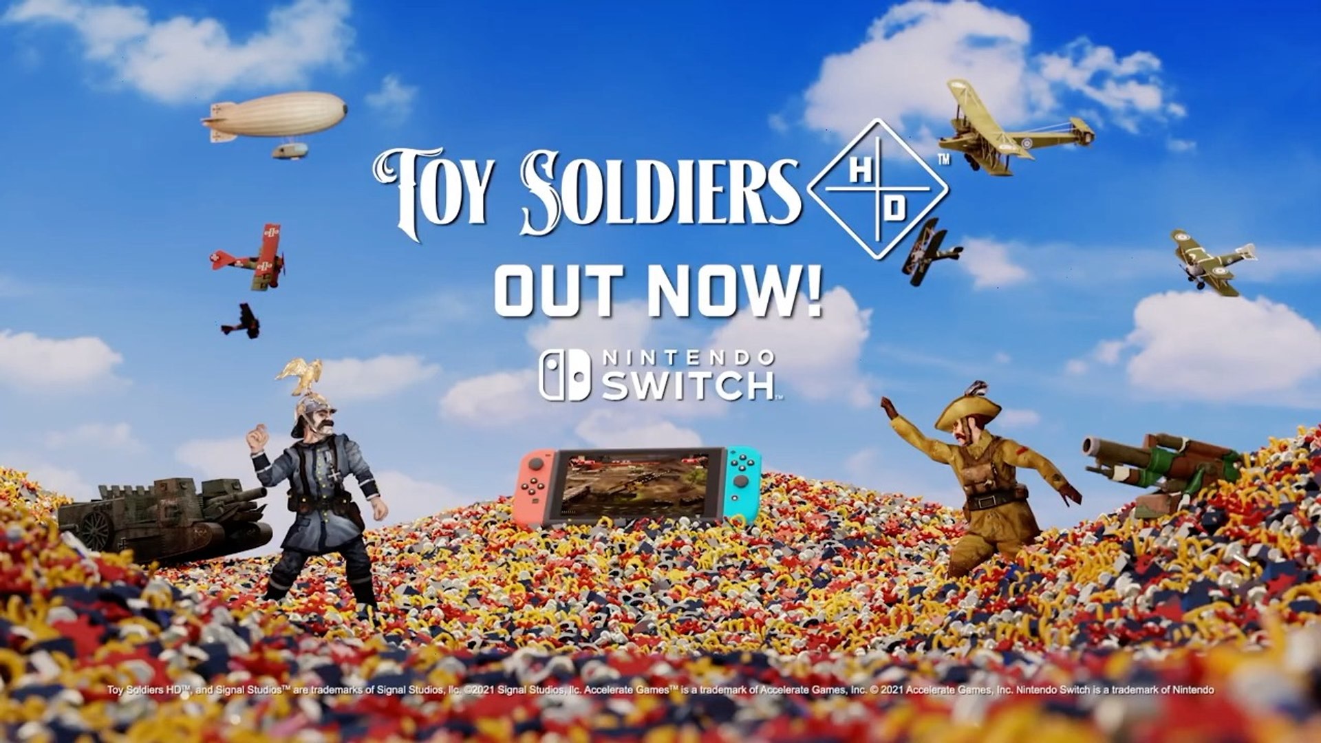 Toy Soldiers HD Official Nintendo Switch Launch Trailer - video