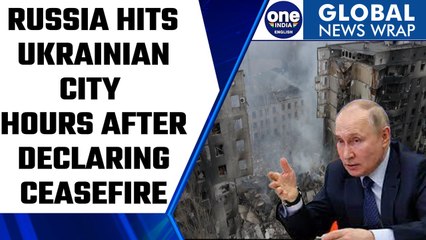 Video herunterladen: Russia-Ukraine: Vladimir Putin orders hit on Ukrainian city hours after ceasefire | Oneindia News