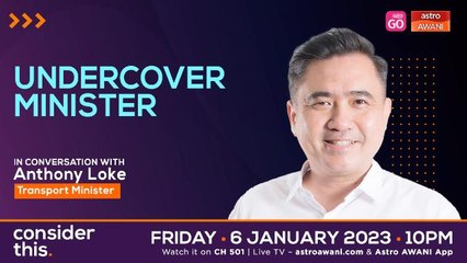 Consider This: Transport Minister (Part 1) — Second Time Around