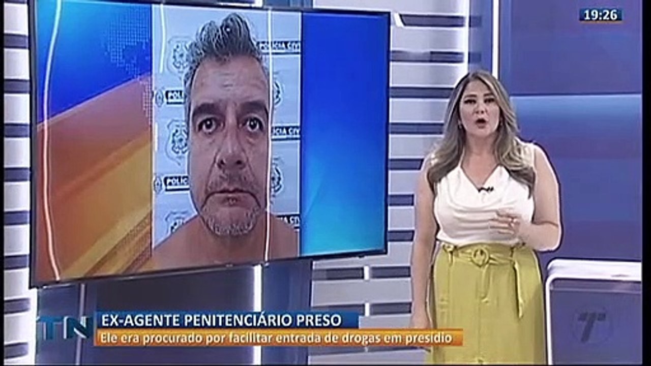 Ex-servidor é preso por facilitar entrada de drogas em presídio