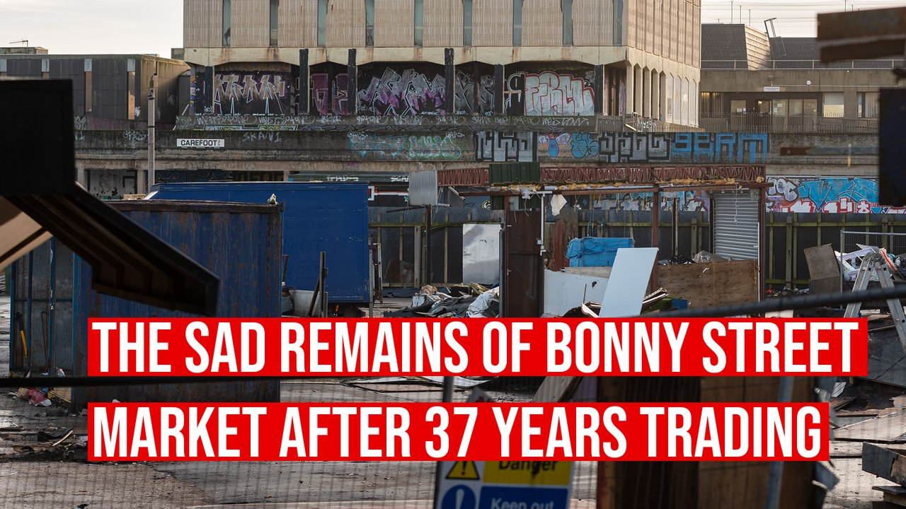 This is the sad state of Bonny Street Market as work begins to clear