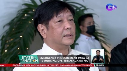 Pangulong Marcos, nag-sorry sa mga naapektuhan ng Airspace Shut Down | SONA