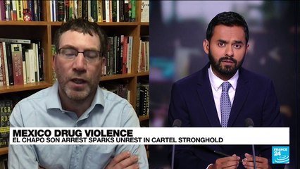 Wave of violence after Mexico captures son of 'El Chapo'