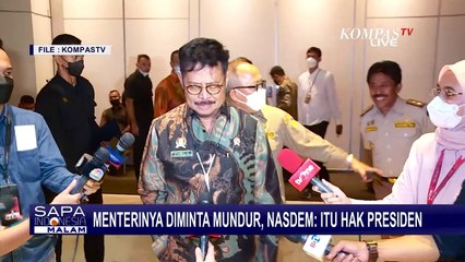 Sekjen Nasdem Rangkap Menkominfo, Johnny G Plate: Rombak Kabinet Sepenuhnya Hak Prerogatif Presiden