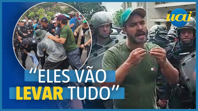 Prefeitura retira barracas de bolsonaristas da Raja Gabáglia