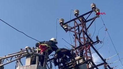 BİSMİL'DE, ÇIKTIĞI ELEKTRİK TRAFOSUNDA AKIMA KAPILARAK ÖLDÜ