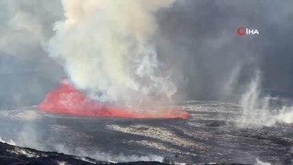 Hawaii'deki Kilauea Yanardağı'nda patlama