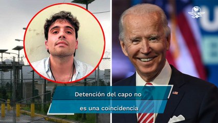 “Regalo para Biden”, la captura de Ovidio Guzmán, hijo de “El Chapo”