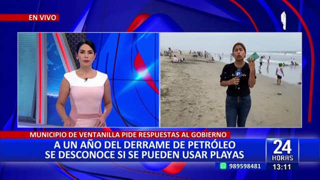 Municipio de Ventanilla pide nuevo estudio para determinar presciencia de petróleo en playas