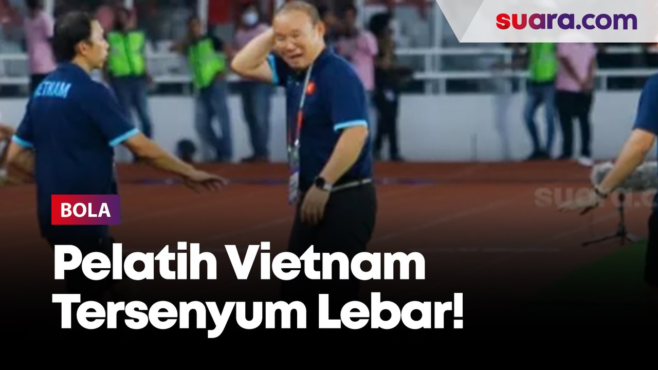 Tahan Imbang Timnas Indonesia di SUGBK, Pelatih Vietnam Park Hang-seo Tersenyum Lebar