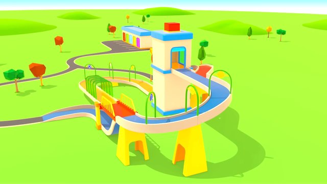 Car cartoons for kids & Kids animation. Full episodes cartoons for kids. Learn colors & Helper cars