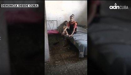 Mujer con Alzheimer y su hijo viven en pésimas condiciones en Cuba. Denuncia ciudadana.