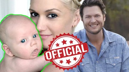 New baby photos: Blake Shelton and Gwen Stefani shed 'light' on childbirth
