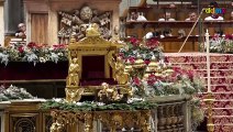 El papa alerta contra la 'sedación' del consumismo en la misa de Reyes Magos