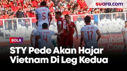Shin Tae-yong Masih Pede Timnas Indonesia Hajar Vietnam di Leg Kedua