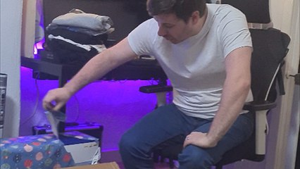 Man with pure heart becomes a child again after wife & kids gift him a PS5