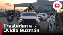 Ovidio Guzmán, el hijo del Chapo, es trasladado al penal mexicano de donde se fugó su padre