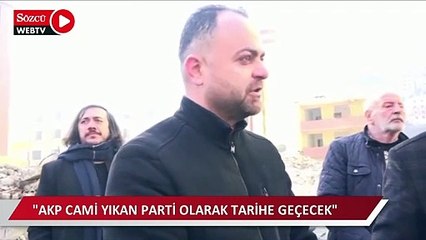 Camiyi ihaleyle hurdacılara verip yıktırdılar