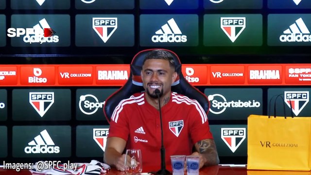 Novo reforço do São Paulo, Wellington Rato responde o motivo do apelido em coletiva