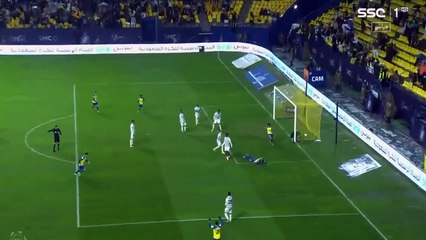 اهداف مباراة النصر والطائي 2 0 الدوري السعودي