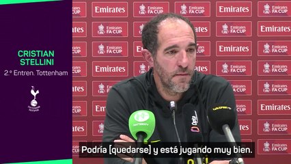 Stellini cree que Bryan Gil seguirá en el Tottenham