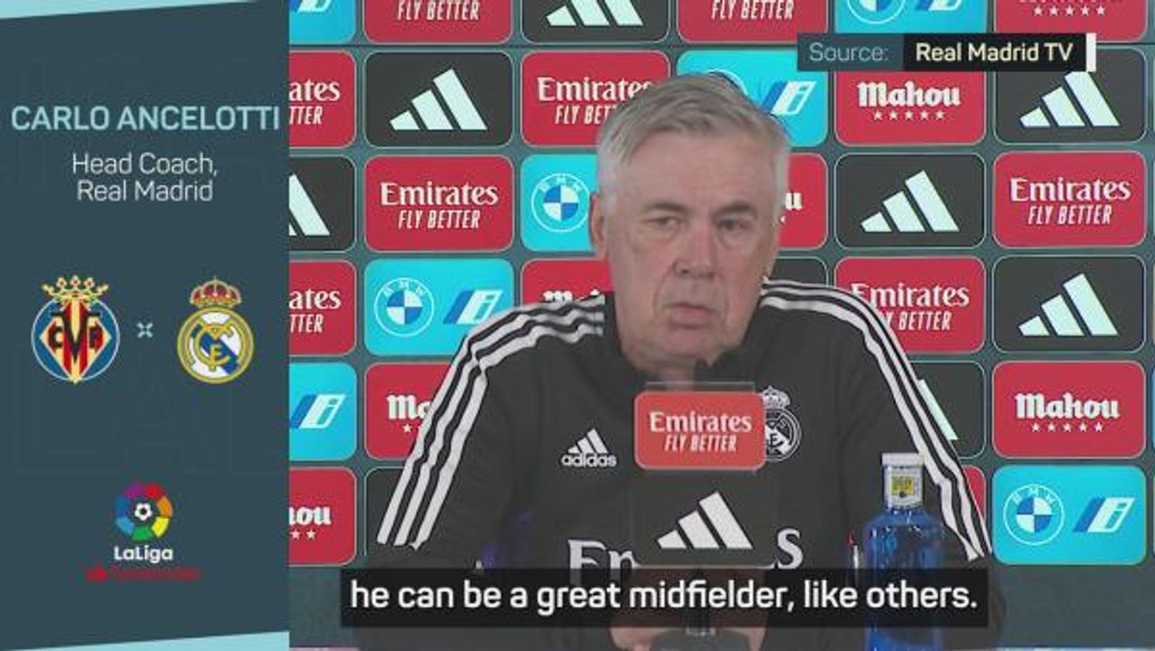 Bellingham can be a great midfielder - Ancelotti