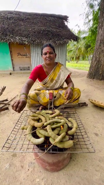 RAW Tamarind Rasam Recipe | Village Cooking | Side Dish Recipes