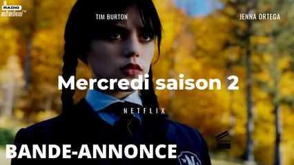 Mercredi : la série revient pour une saison 2 sur Netflix !