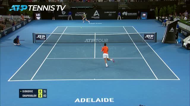 Djokovic cruises into Adelaide semi-finals