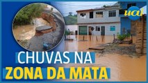 MG: fortes chuvas atingem cidades da Zona da Mata