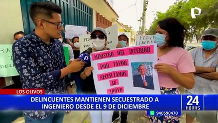 Los Olivos: secuestran a empresario, familia paga rescate pero aún no lo liberan