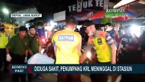 Tiba-Tiba Pingsan, Seorang Penumpang KRL Asal Bogor Meninggal Dunia di Stasiun Pondok Cina Depok!