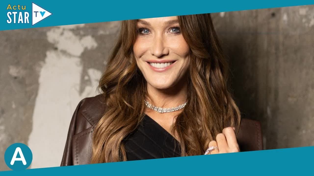 Carla Bruni dévoile le "merveilleux cadeau" de son fils Aurélien, rock'n'roll de mère en fils !