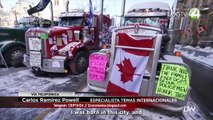 Continúan las protestas contra las medidas sanitarias  en Canadá. Carlos Ramírez Powell - Febrero 18 de 2022