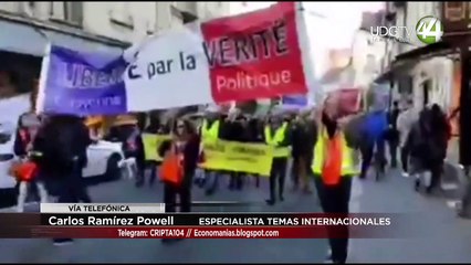 Carlos Ramírez Powell habla sobre las protestas en el mundo contra la vacunación obligatoria - Febrero 7 de 2022