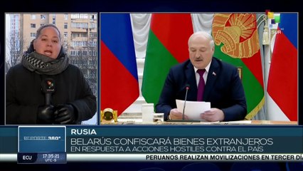 Belarús anuncia ley para confiscar bienes extranjeros en respuesta a acciones hostiles