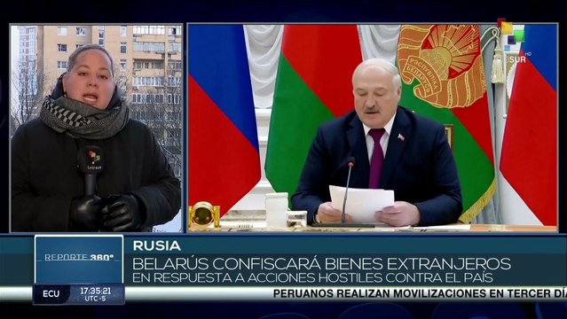 Belarús anuncia ley para confiscar bienes extranjeros en respuesta a acciones hostiles