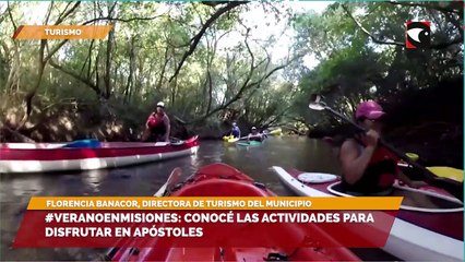 #Veranoenmisiones conocé las actividades para disfrutar en apóstoles