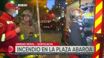 Bomberos reporta un incendio estructural en el interior de un restaurante de La Paz 