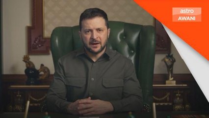 Bantuan Ketenteraan | Zelenskyy ucap penghargaan kepada Amerika