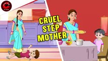 Cruel_Step Mother English Moral Story|Animated Moral Stories|English Stories||